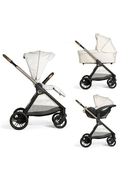 Chicco Carucior copii 3 in 1 Bellagio, Amber Glow (bej deschis), 0luni+