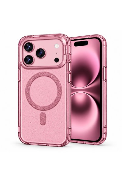 Microsonic غطاء متوافق مع هاتف Apple iPhone 18 Pro، ماركة SparkMag Luxe، لون ...