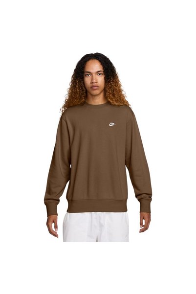 Nike Ανδρικό Φούτερ Club French Terry Κοντό Μανίκι