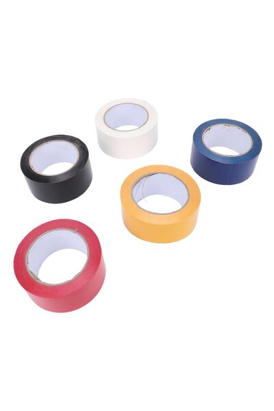 Dpofirs Ethenyl Floor Tape 108FT | Multi-Color Safety Marking Tape for Sports...