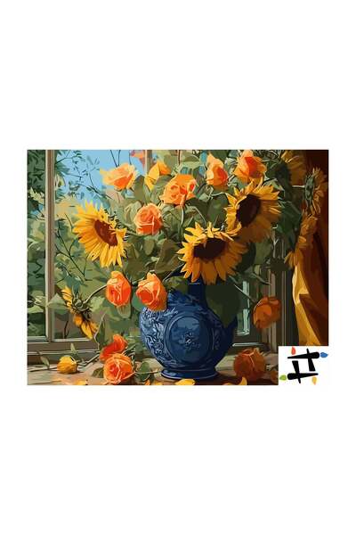 Painting-numbers Set pictura pe numere Rasuflarea Diminetii 6526, panza pe ra...