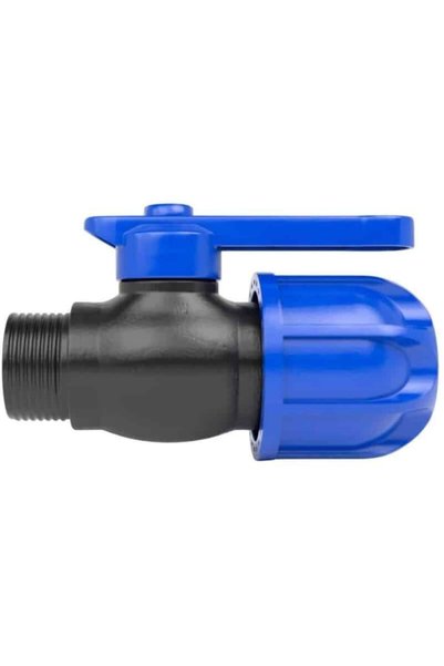 FOXMAG24 Robinet de apă de 32 mm, filet exterior de 1 inch, etanș