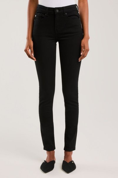 Big Star Blugi skinny negri de damă Adela 915 W32 L34