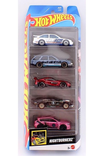 HOT WHEELS SET 5 MASINI NIGHTBURNERZ
