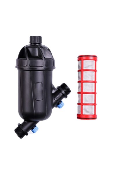 Generic Drip Irrigation Y Filter with Disk and Net Filters Options, 120 Mesh,...