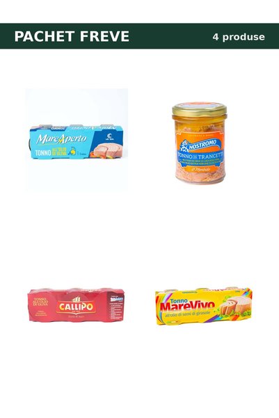 Fara brand Pachet ton premium: Mare Aperto, Nostromo Il Morbido, Callipo și M...