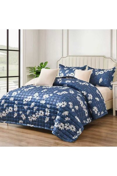 MingLu Nefren Bedspread Winter Compressed Flocked Soft Velvet 6 Pieces 220 X240
