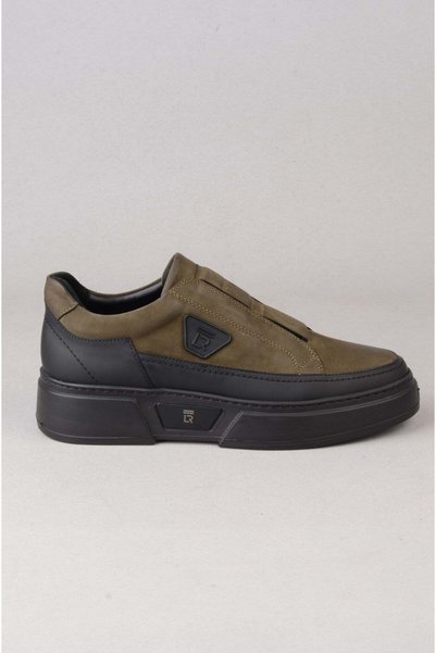 SEÇ KUNDURA LİBERO L4995 GENUINE LEATHER MEN'S SHOES, KHAKI