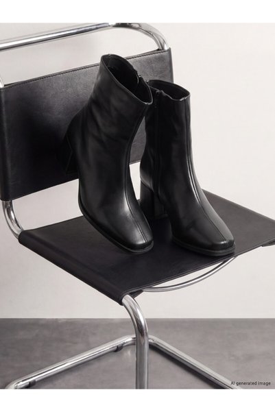 LC Waikiki Rmz Clothing – a Difference in Style: Chunky Heel Ankle Boots