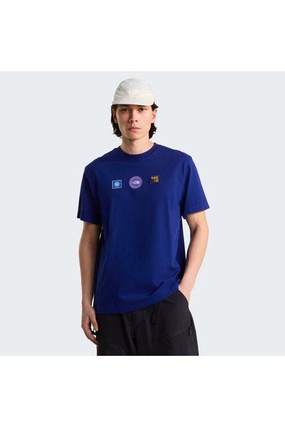 THE NORTH FACE The Explorer Badges Rlx Ss Tee-Graphic Unisex T-Shirt