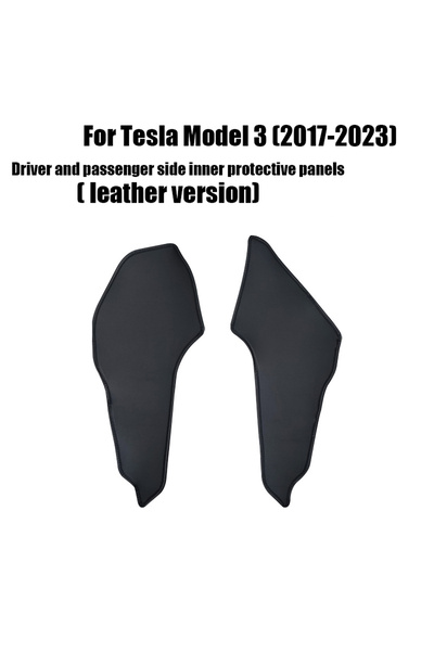 Choice 23M3PU For Tesla Model 3 Y Center Console Two Side Panel Anti Kick Pad...