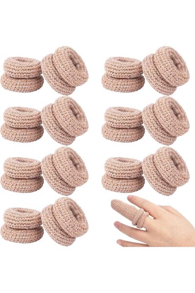 Generic 20 Pack Breathable Cotton Spandex Finger Protectors, Reusable Finger ...