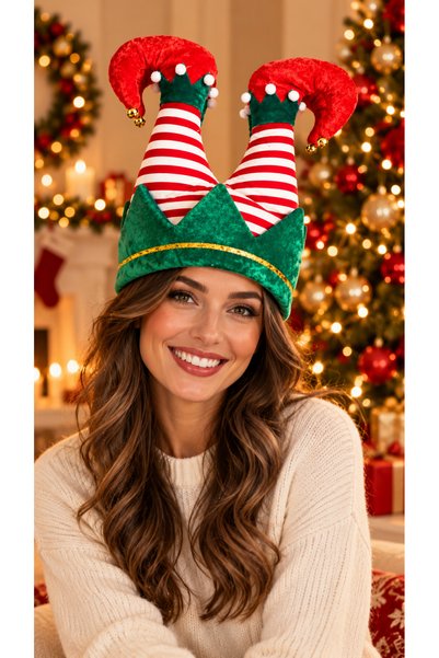 Generic Brand New Year's Elf Hat, a Decorative Gift Item.