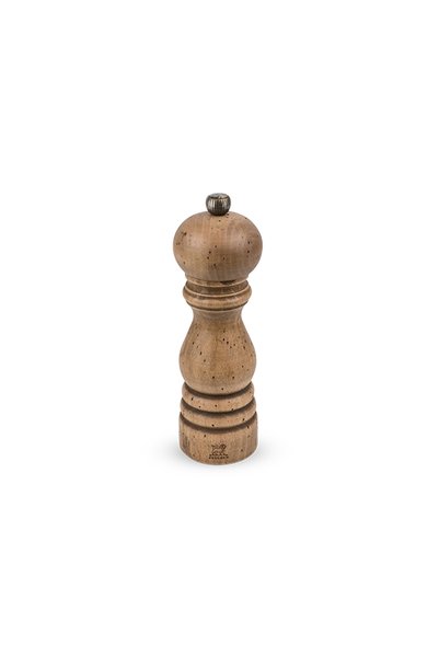 Peugeot Paris Antique Salt Mill, Wooden, 18 Cm.