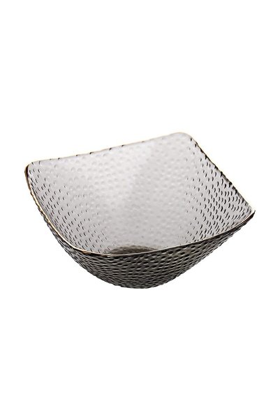 Sharpdo acc 6.5-inch Nordic Design Hat Design Household Glass Gold Painted Sq...