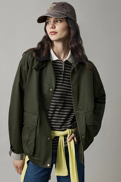 Mavi Oversize Fit Klasik Yaka Mont Kadın MONT 1110907