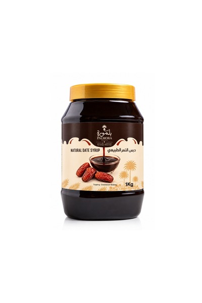 Palmora Natural Date Syrup 1 Kg | 100% Natural Date Sweetener | No Added Suga...