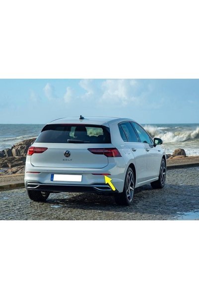 ZEKİ Vw Golf 8 2020-2024 Rear Bumper Right Reflector Cat Eye 5h0945106