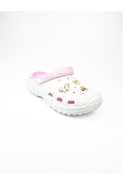 Twingo 960 White Closed-Toe Embellished Eva Women's Slippers