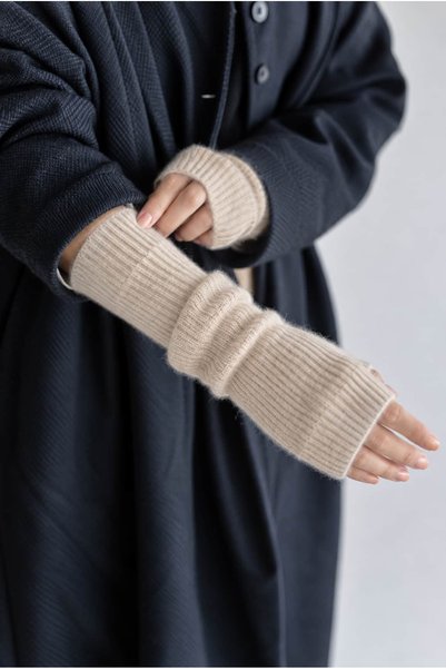 CHARMLUCKY Long Knitted Gloves