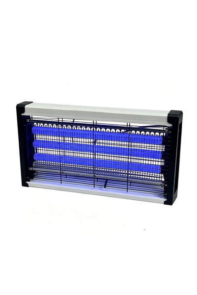 GENERAL 60W 200 sq m (2,150 sq ft) Coverage Mosquito Zapper Lamp, 3 x 20W UV ...