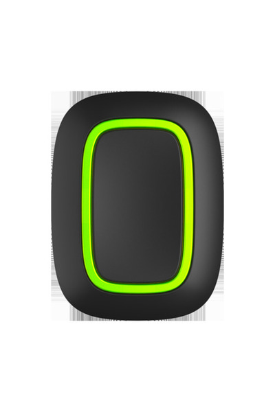 Ajax Buton de panica wireless Button negru, Jeweller 868 MHz, raza 1300 m, IP...
