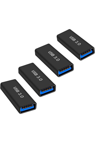 HaveLovely 4Pcs Extended Conversion Head, USB 3.0 AF/AF Plug Type A Female to...