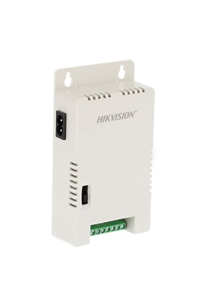 Hikvision Sursa de alimentare DS-2FA1225-C4 cu 4 iesiri 12V DC, 1A pe canal, ...