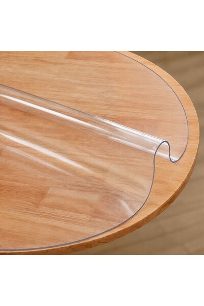 VEVOR Protecție transparentă pentru masă din PVC, Material: PVC, Culoare: tra...