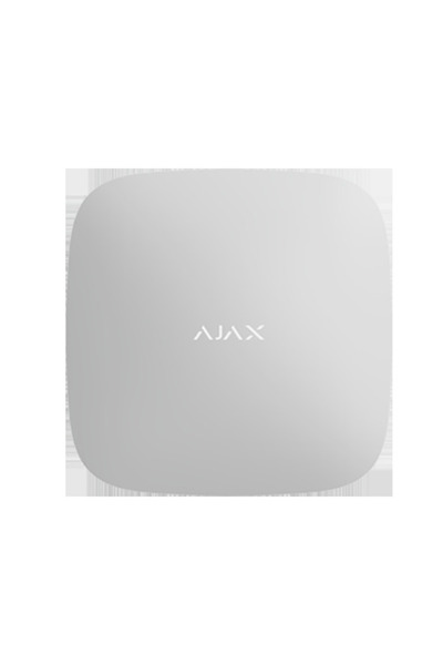 Ajax Centrala alarma wireless Hub alb, Ethernet si SIM 2G, 100 dispozitive, G...
