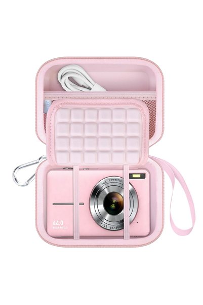 Lacdo Camera Case for CAMKORY DC403, KODAK PIXPRO FZ55/FZ45, Black