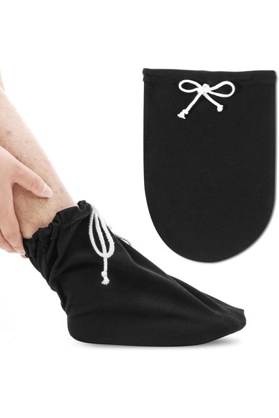 AZONEE 2 PCS Cast Sock Cover for Foot, Cast Toe Cover Socks Leg Cast Cover Be...