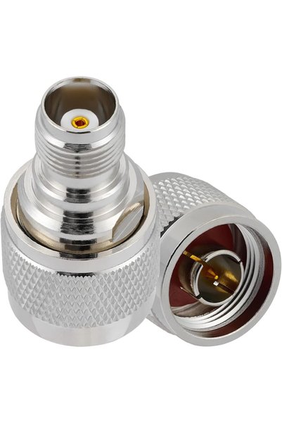 Vecys 2PCS N Male to TNC Female RF Coax Adapter 50 Ohm N to TNC Connector RF ...