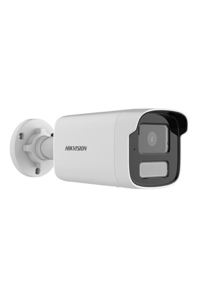 Hikvision Camera IP bullet 4MP DS-2CD1T43G2-LIUF, lentila 4 mm, IR si lumina ...
