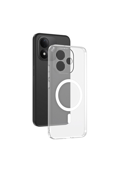 zore Xiaomi Redmi Note 17 Case, Anti-Yellowing, Ultra-Thin, Hard Mica, Magsaf...