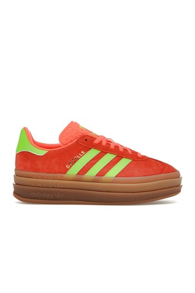 adidas Gazelle Bold Ηλιακό Πορτοκαλί Ηλιακό Πράσινο (Γυναικείο)