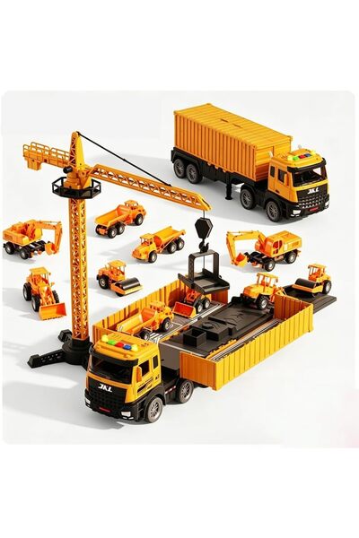 GENERAL Take Apart Construction Truck Toys For Kids,Construction Vehicles Toy...