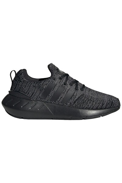adidas Swift Run 22 Core Μαύρο Γκρι Cloud White (GS)