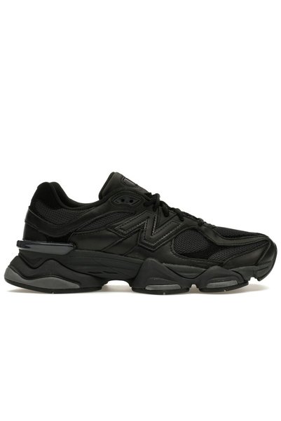 New Balance 9060 Τριπλό Μαύρο Δέρμα
