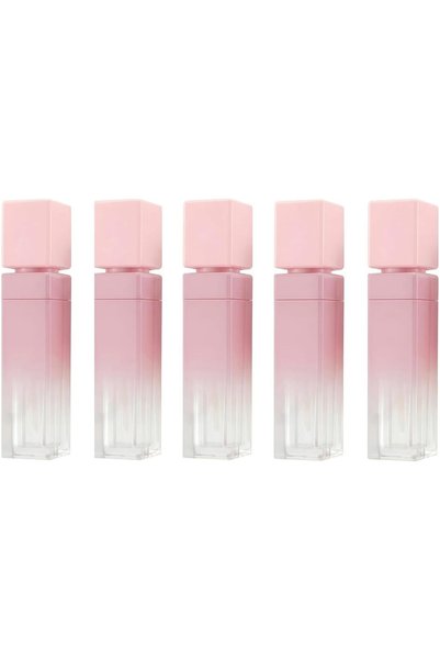 TERRIFI 5 Pieces Empty Lip Gloss Tubes for DIY Homemade Cosmetics, Refillable...