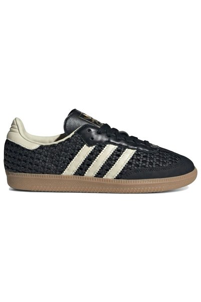 adidas Samba OG Împletitură Negru Crem Alb (De damă)
