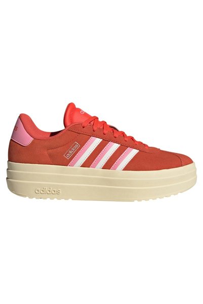 adidas VL Court Roșu Intens, Roz Bliss, Alb (De Damă)