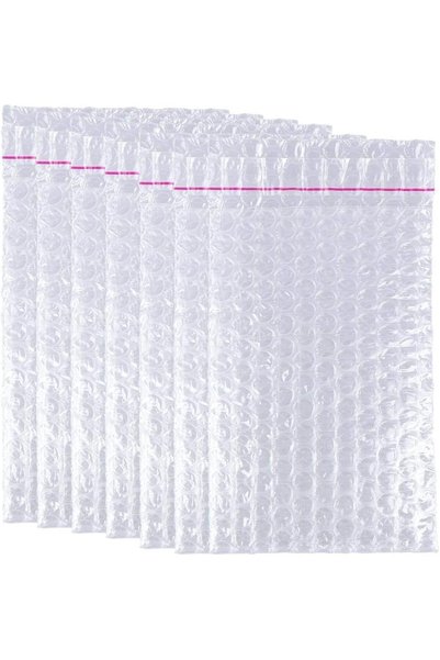TERRIFI Bubble Out Bags 100 Pack—Double Walled Self-Seal Bubble Pouches for S...