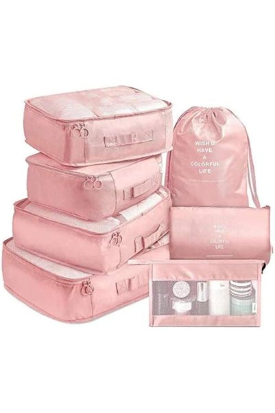 eWINNER Packing Cubes 7 Pcs Travel Luggage Packing Organizers Set with Toilet...