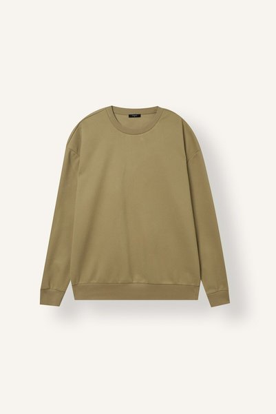 DeFacto Boxy Fit Crew Neck Basic Sweatshirt H9869Ax26Wn