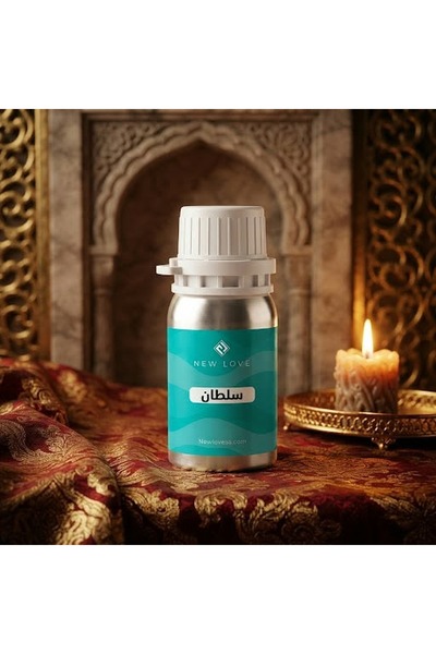 New Love Men's fragrance oil سلطان, concentrated and long-lasting, from نيو لوف