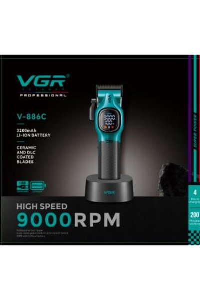 VGR Mașină de tuns V-886C verde
