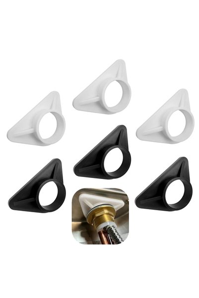 KASTWAVE 6 Pcs Kitchen Faucet Reinforcement Brace, Sturdy Triangle Stabilizat...