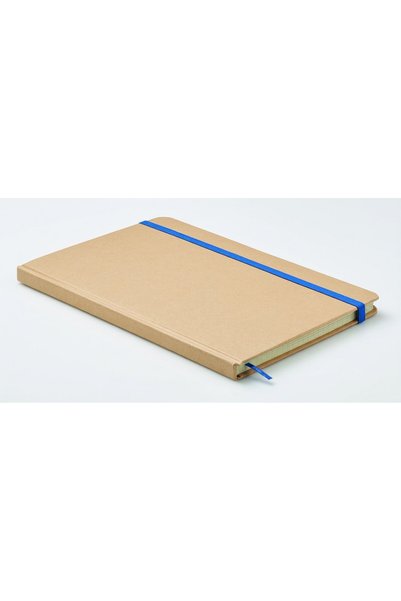JOY CREATIVE Agenda A5, carton reciclat, 160 pagini, Joy Creative, Albastru