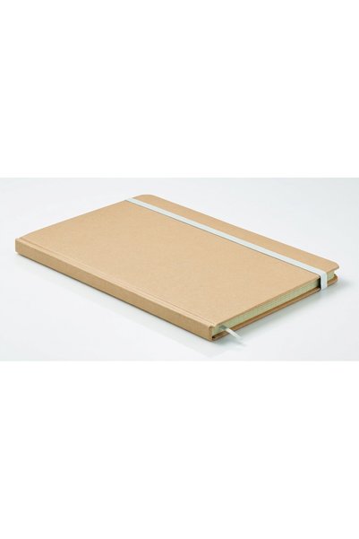 JOY CREATIVE Agenda A5, carton reciclat, 160 pagini, Joy Creative, Alb